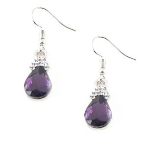 paparazzi Jewelry - 5th Avenue Fireworks - Purple Earrings paparazzi Jewelry - 5th Avenue Fireworks - Purple Earrings